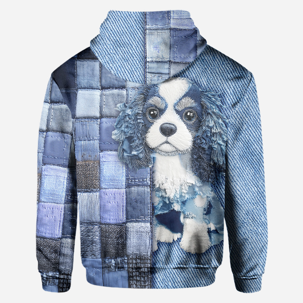 Love Cavalier King Charles Spaniel - Personalized Dog All Over Shirt