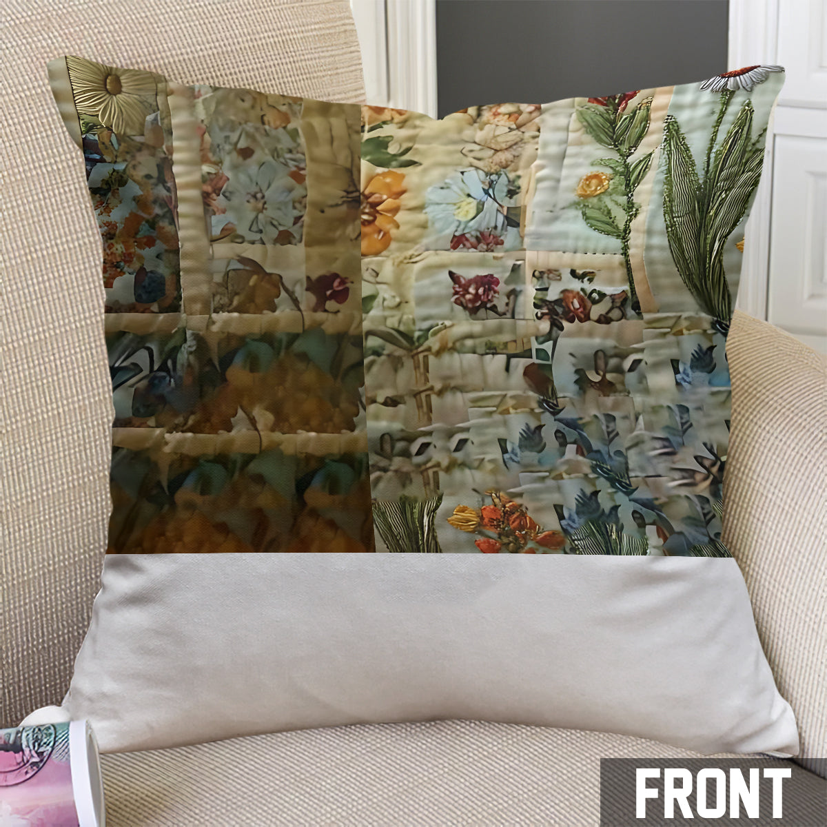 Niedliche Libelle – personalisiertes Libellen-Dekokissen