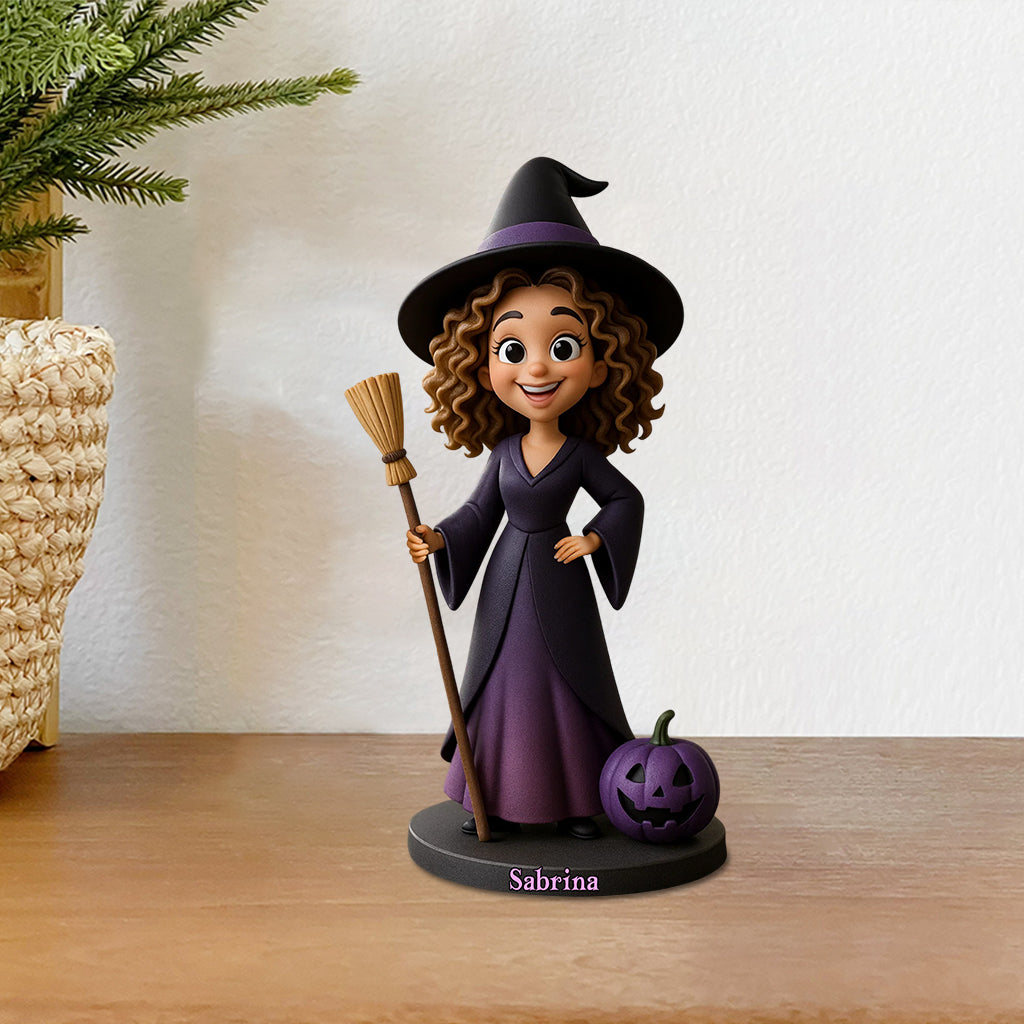 Amazing Witch - Personalized Witch Custom Shaped Acrylic Plaque