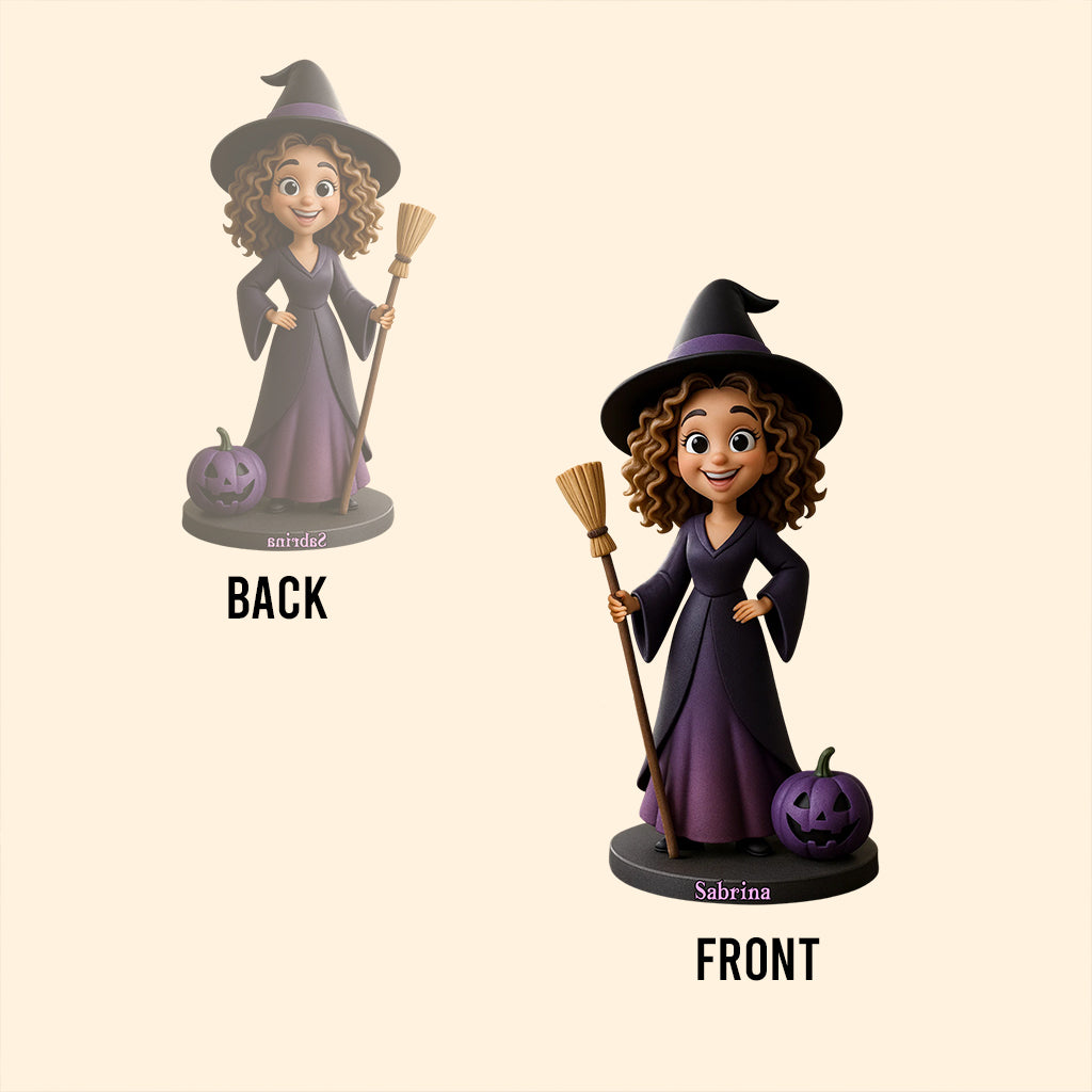 Amazing Witch - Personalized Witch Custom Shaped Acrylic Plaque