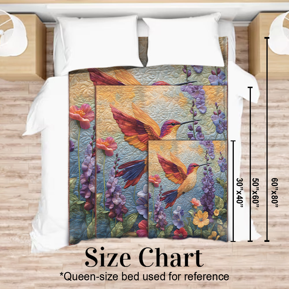 Love Hummingbirds - Hummingbird Blanket