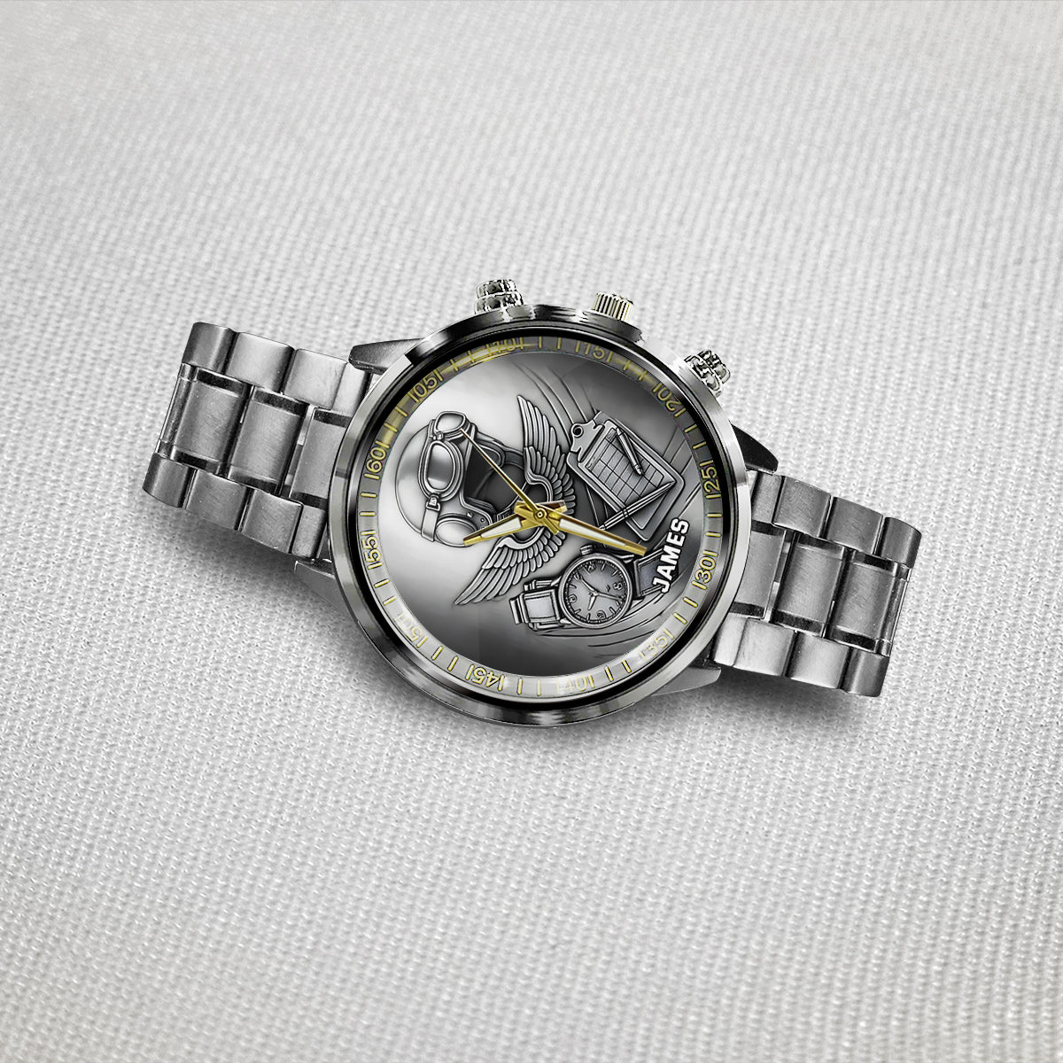 Une fois que vous avez goûté au vol - Montre de pilote personnalisée