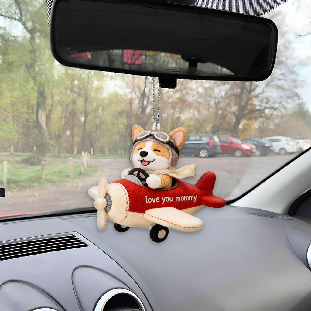 Geschenkidee für Hundeliebhaber, Haustier-Mama - Personalisierter Hund Plush Schlüsselanhänger