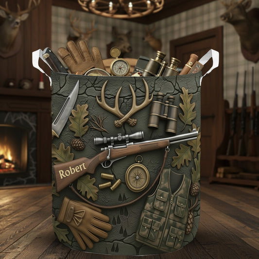 Love Hunting - Personalized Hunting Storage Basket