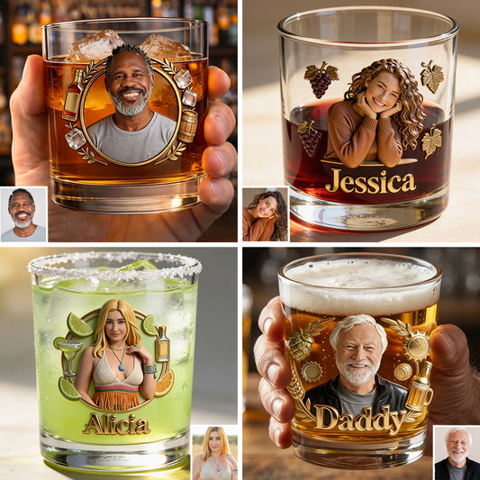 Alcoholic Beverage Fan, Beer, Cocktail, Whiskey, Wine... Lovers - Personalized Alcoholic beverage Whiskey Glass