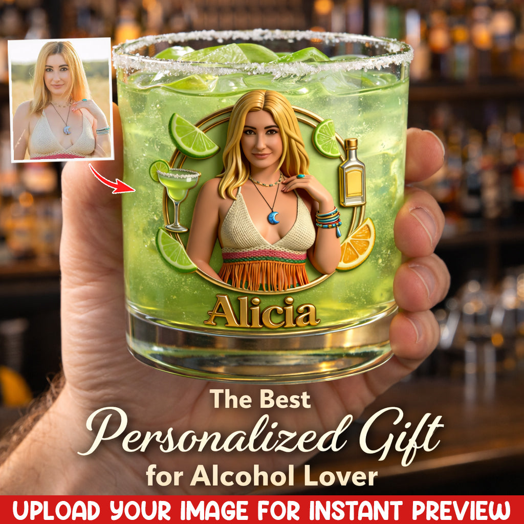 Alcoholic Beverage Fan, Beer, Cocktail, Whiskey, Wine... Lovers - Personalized Alcoholic beverage Whiskey Glass