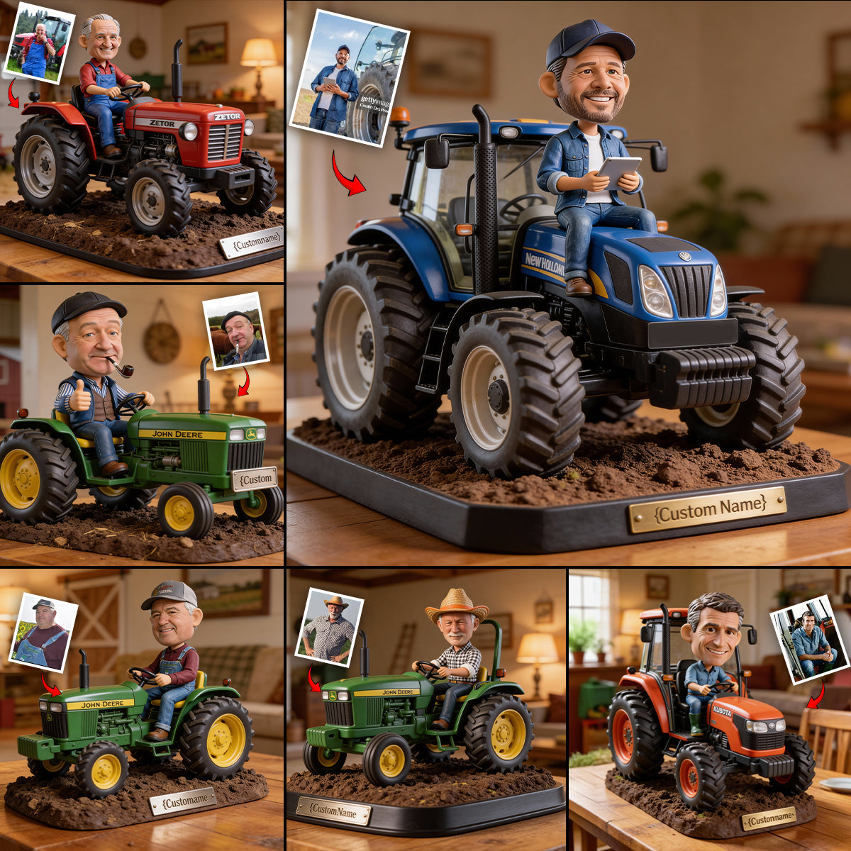 Funny Farmer Gift - Personalized Farmer Custom Shaped Acrylic Plaque