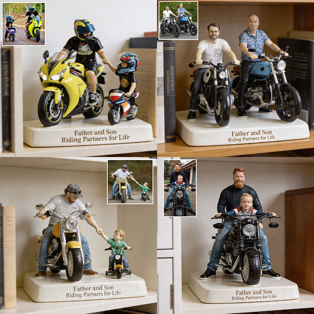 Lebenslange Fahrpartnerschaften - Personalisierte Biker Acrylplakette