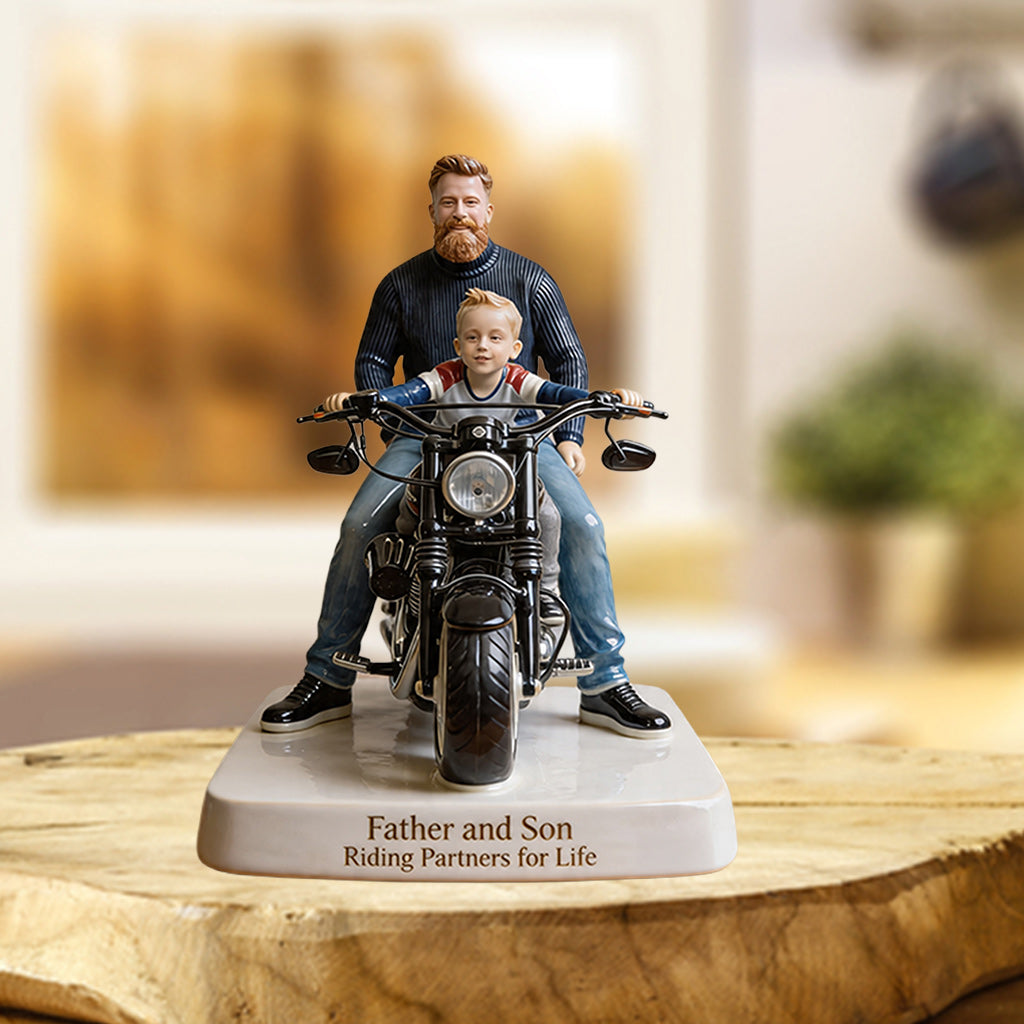 Lebenslange Fahrpartnerschaften - Personalisierte Biker Acrylplakette