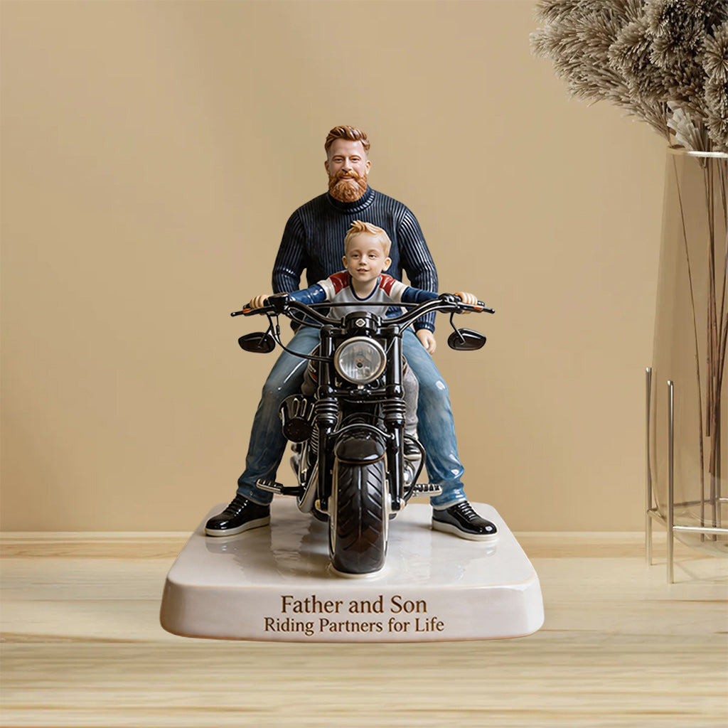 Lebenslange Fahrpartnerschaften - Personalisierte Biker Acrylplakette