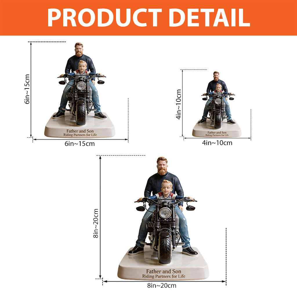 Lebenslange Fahrpartnerschaften - Personalisierte Biker Acrylplakette