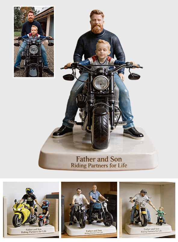 Lebenslange Fahrpartnerschaften - Personalisierte Biker Acrylplakette