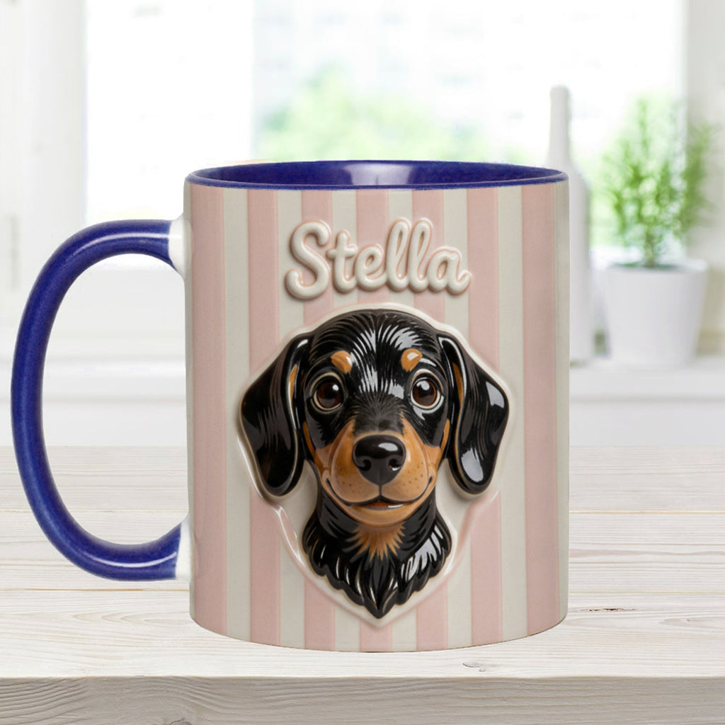 Love My pet - Personalized Dog Accent Mug