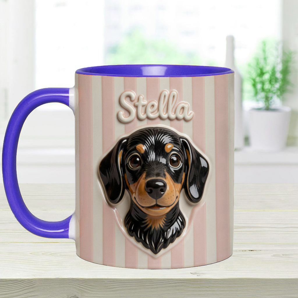 Love My pet - Personalized Dog Accent Mug