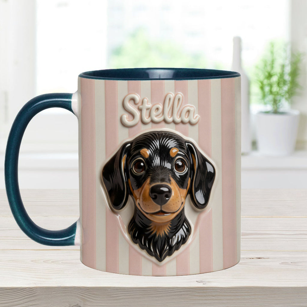 Love My pet - Personalized Dog Accent Mug