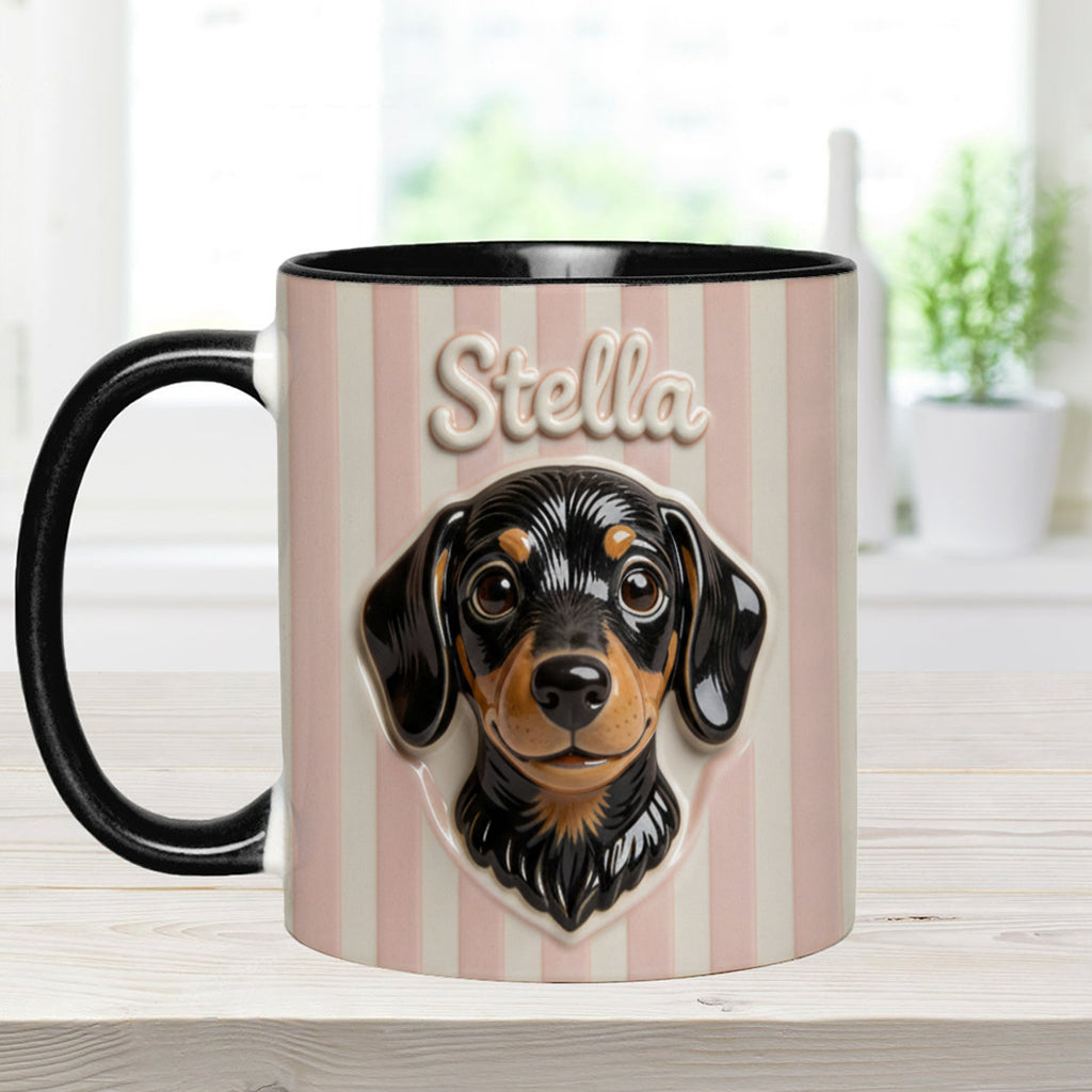 Love My pet - Personalized Dog Accent Mug