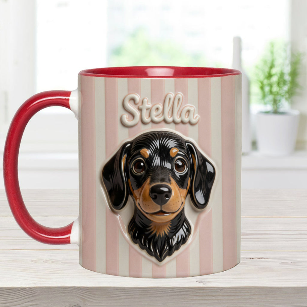 Love My pet - Personalized Dog Accent Mug