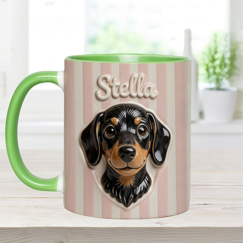 Love My pet - Personalized Dog Accent Mug