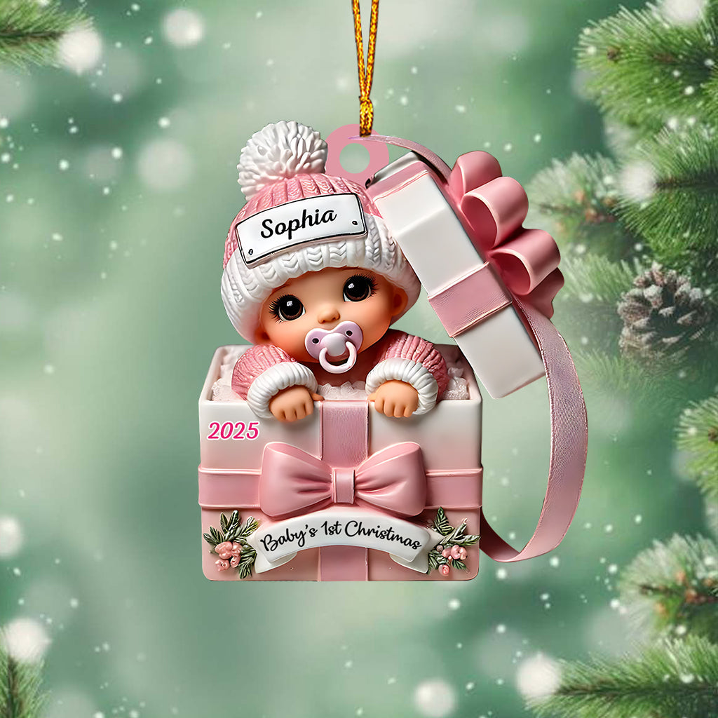 Babygeschenkbox – Personalisierte Neugeborenen-Dekoration