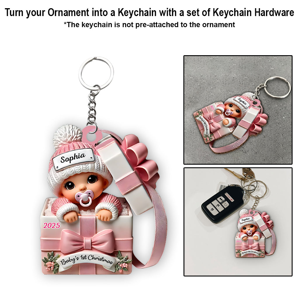 Babygeschenkbox – Personalisierte Neugeborenen-Dekoration