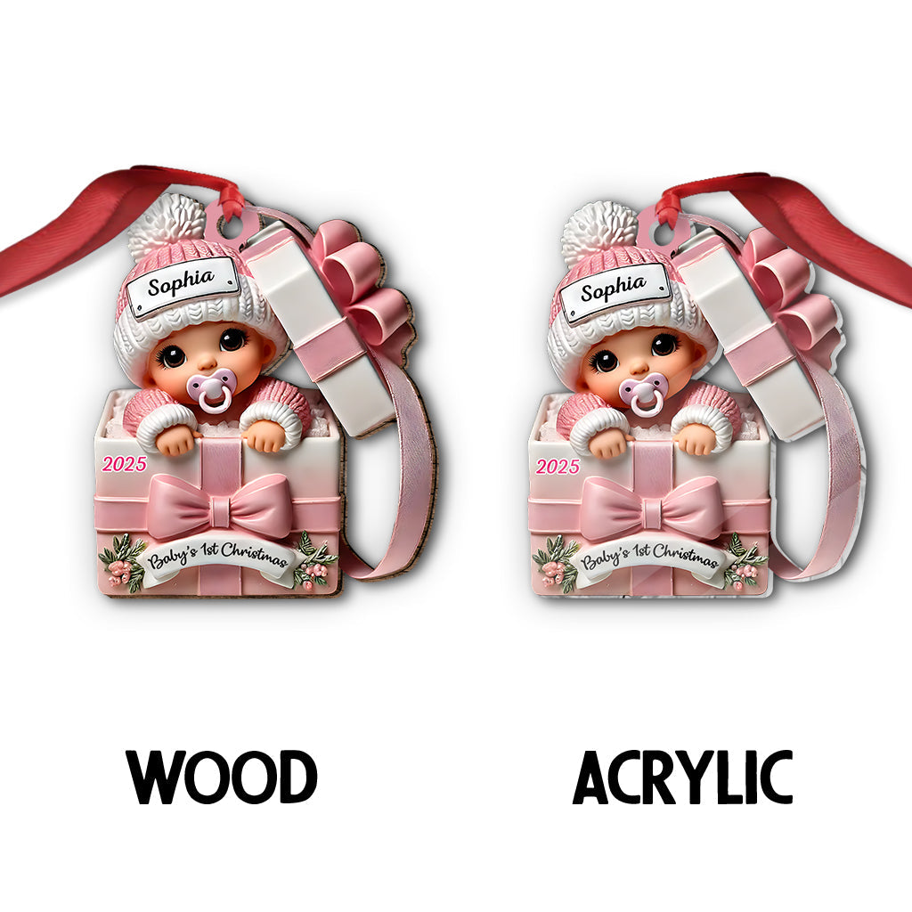 Babygeschenkbox – Personalisierte Neugeborenen-Dekoration