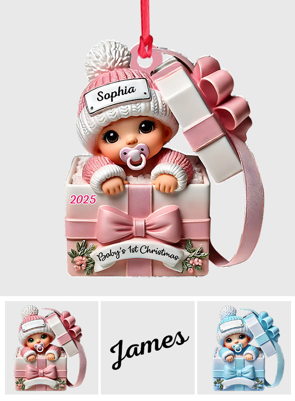 Babygeschenkbox – Personalisierte Neugeborenen-Dekoration