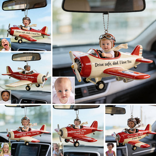 Vater Geschenkidee, Mutter Geschenkidee - Personalisierter Autoanhänger für Väter
