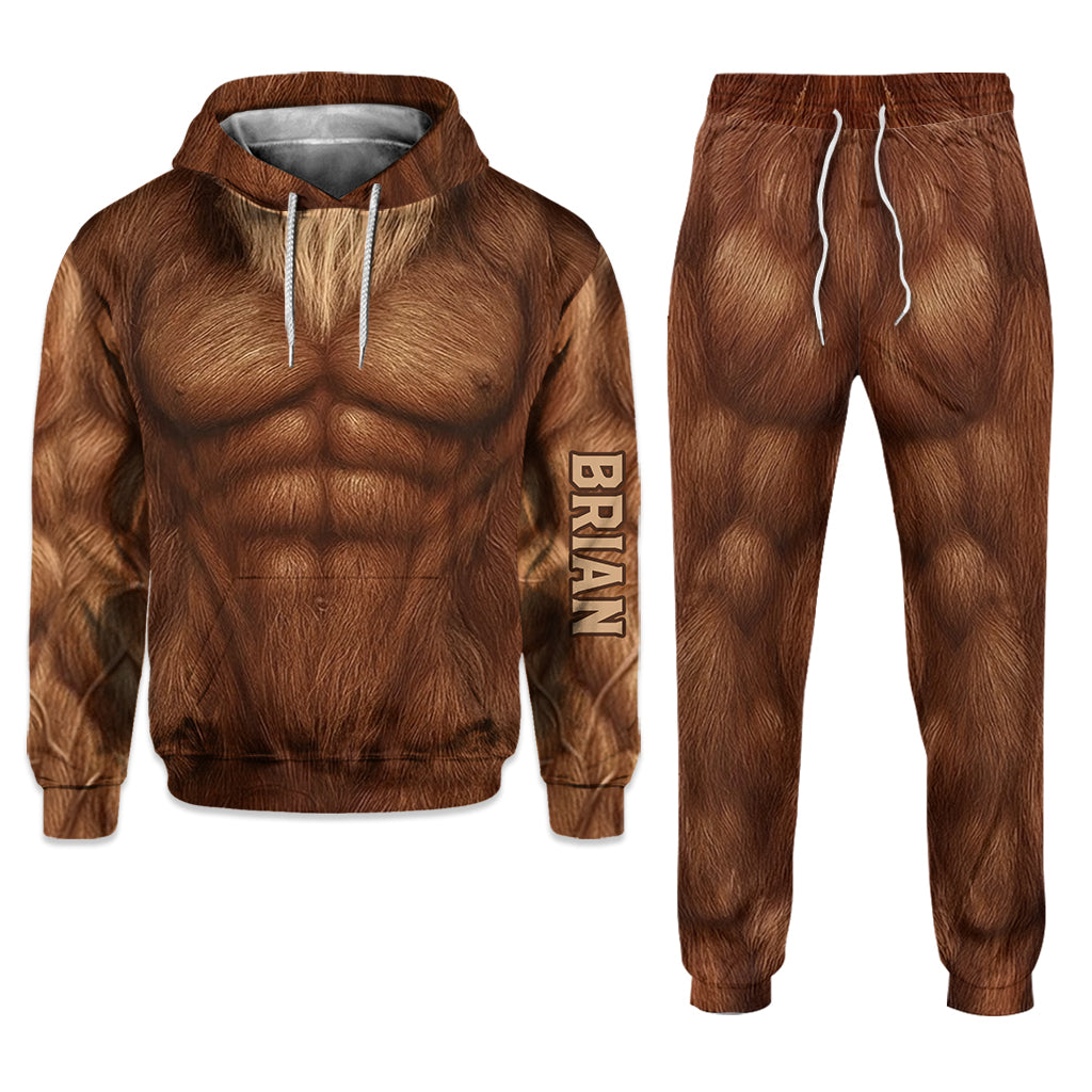 Déguisement Bigfoot - Sweat à capuche et pantalon de survêtement Bigfoot personnalisés