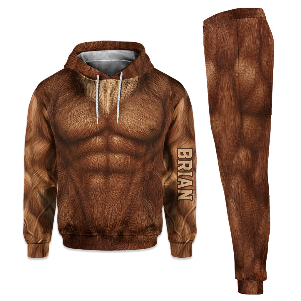 Déguisement Bigfoot - Sweat à capuche et pantalon de survêtement Bigfoot personnalisés