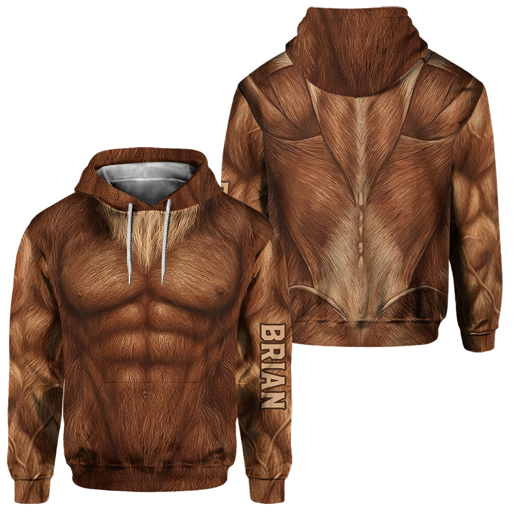 Déguisement Bigfoot - Sweat à capuche et pantalon de survêtement Bigfoot personnalisés