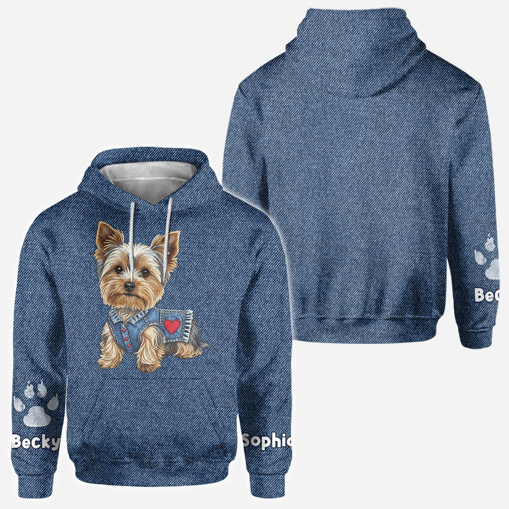Cute Dog Costume - Personalized Dog All Over Shirt