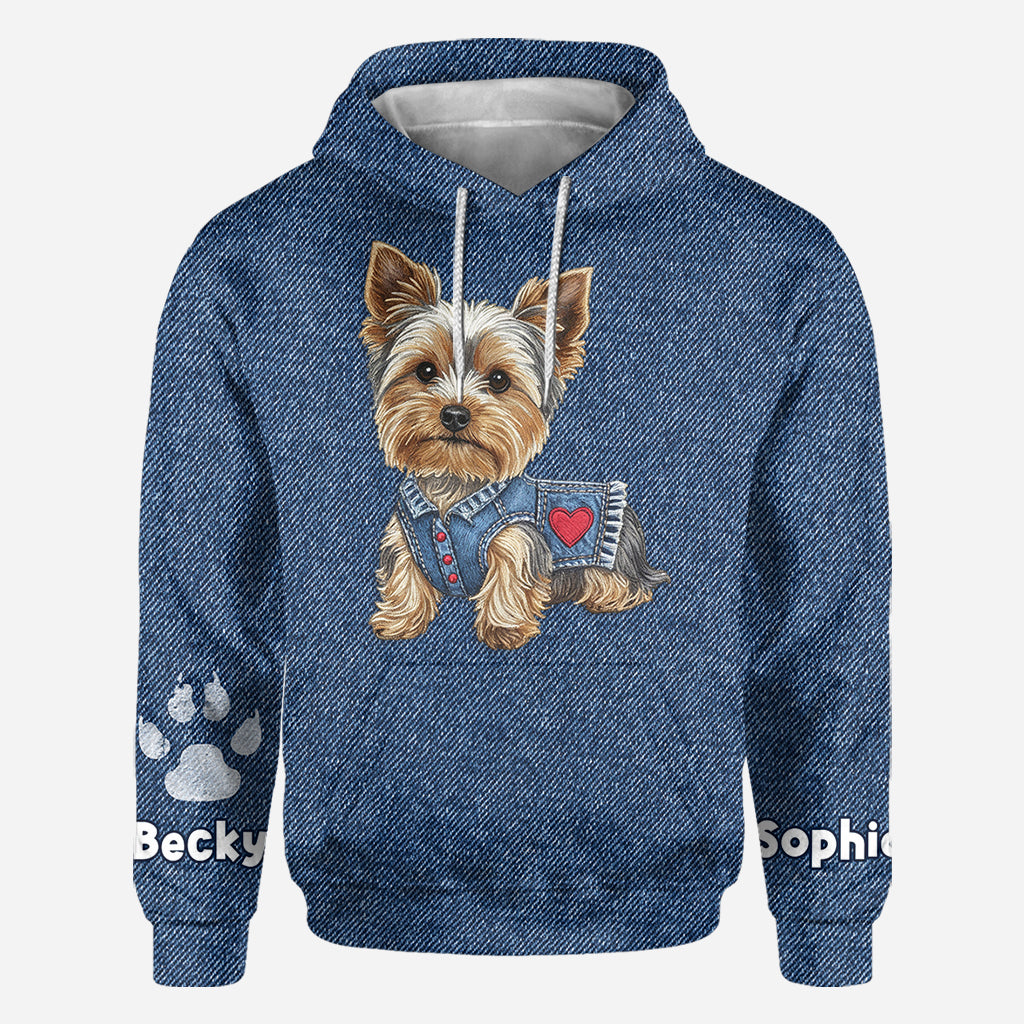 Cute Dog Costume - Personalized Dog All Over Shirt