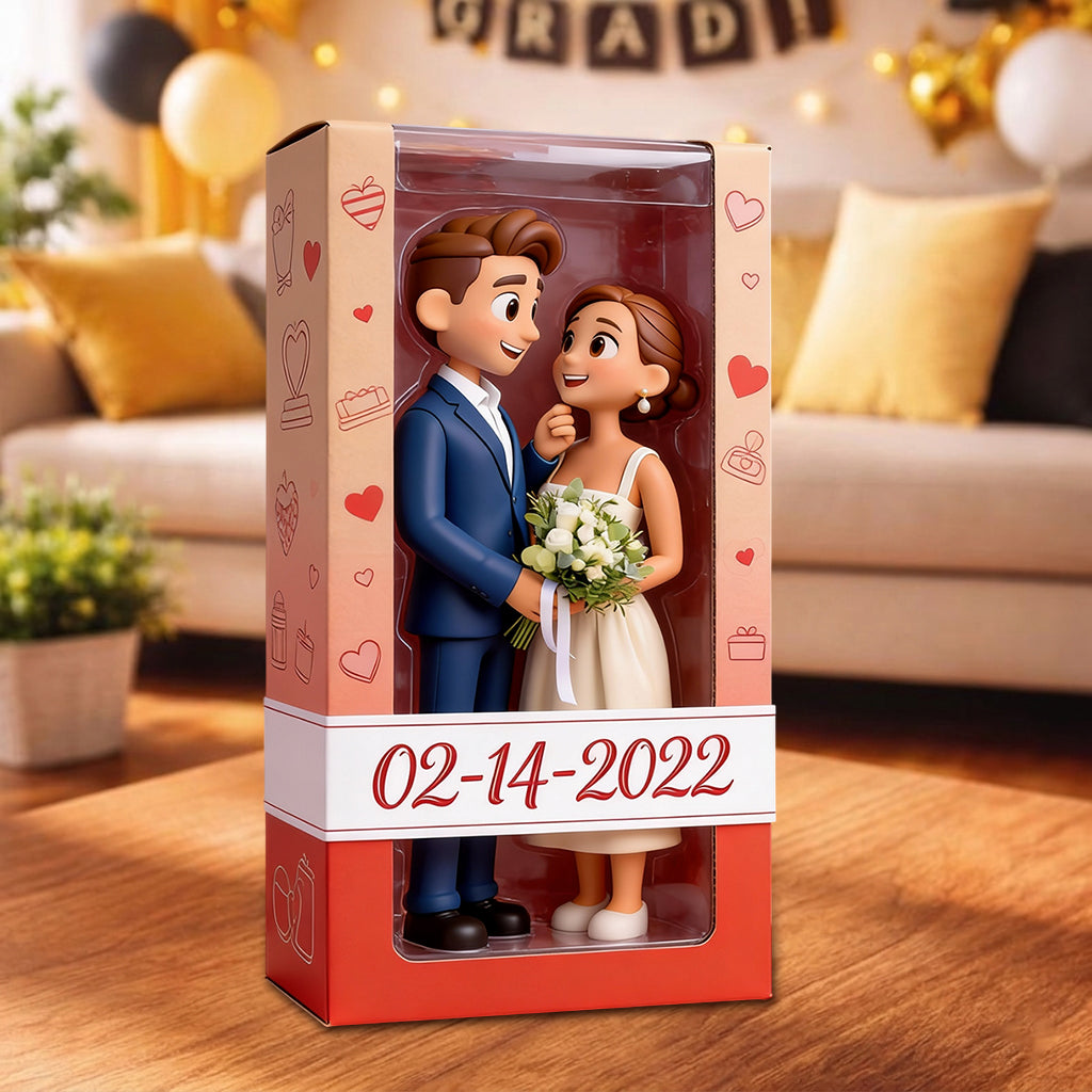 I Love You - Personalized Couple Acrylic Display Box