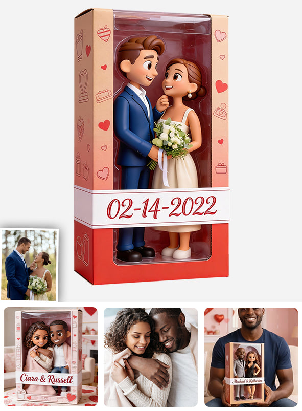I Love You - Personalized Couple Acrylic Display Box