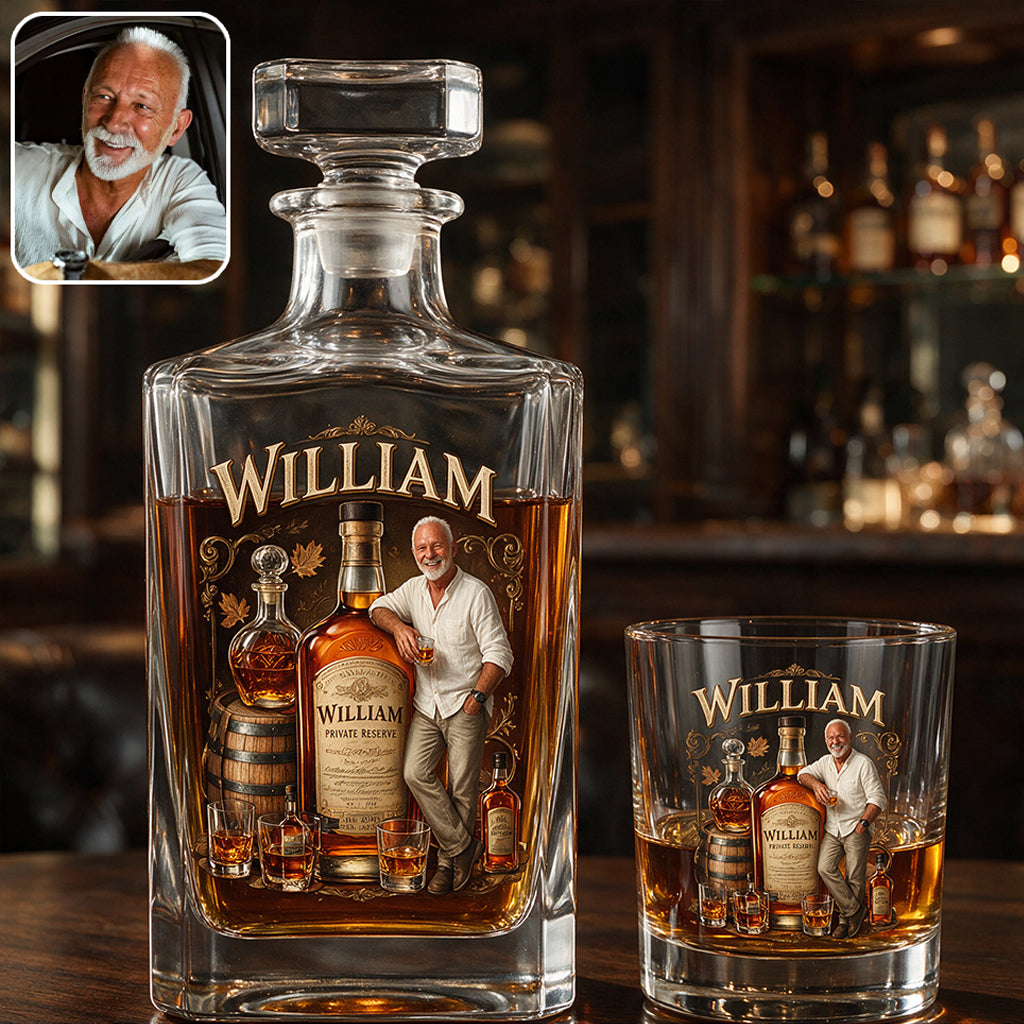 Liebe Whiskey, Bourbon - Personalisierbares Whisky Glas