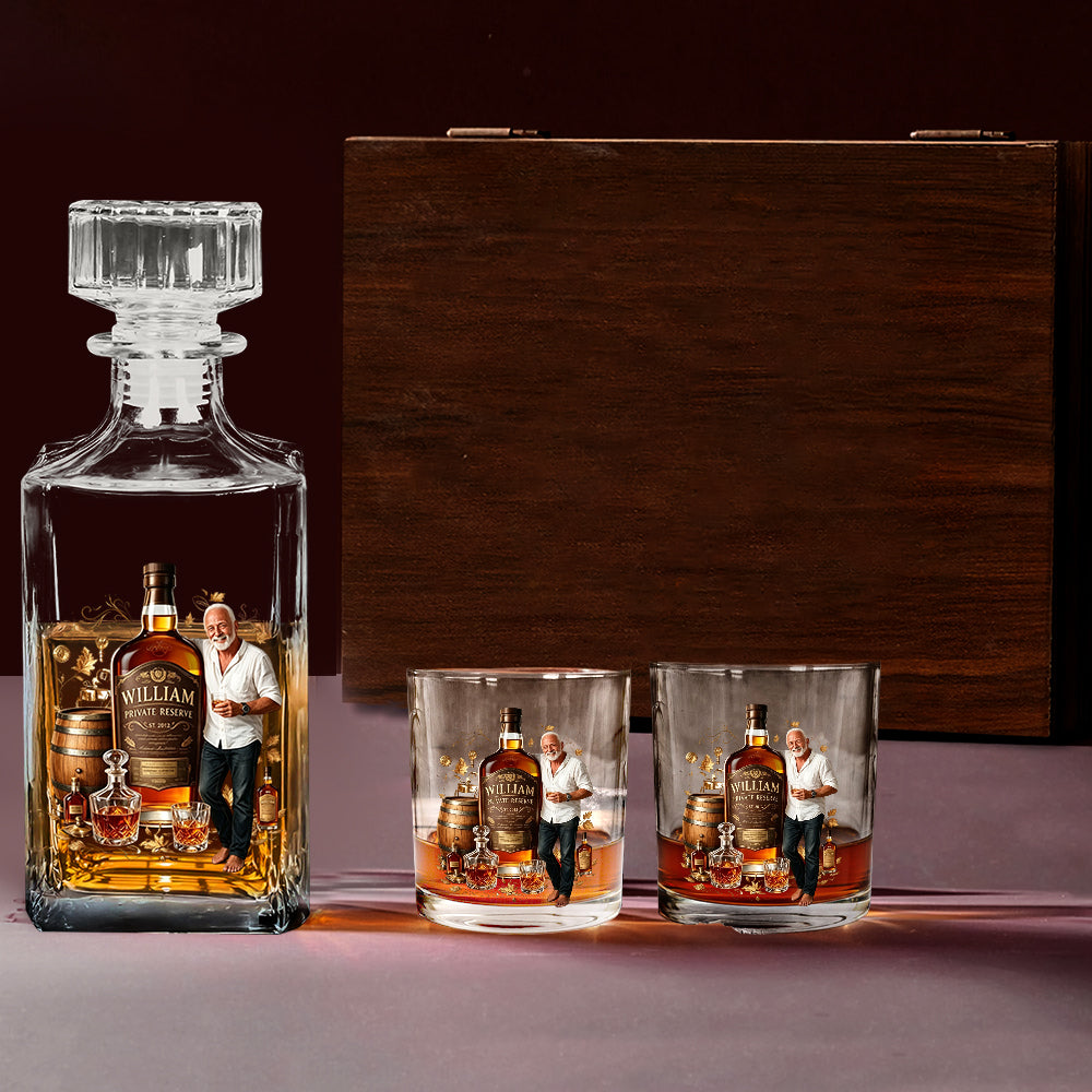 Liebe Whiskey, Bourbon - Personalisierbares Whisky Glas