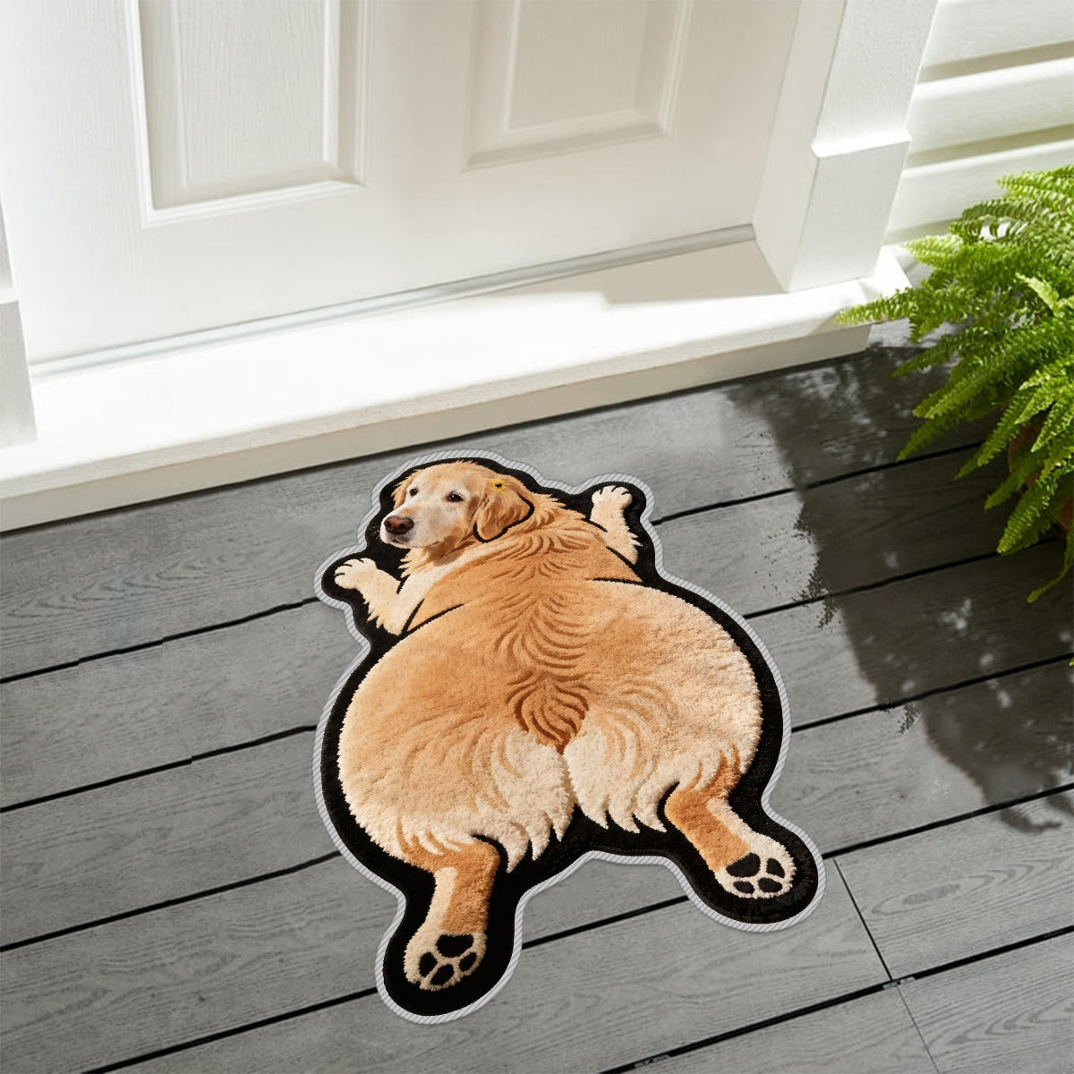 Dog Lovers - Personalized Dog Non-Slip Tufted Rug