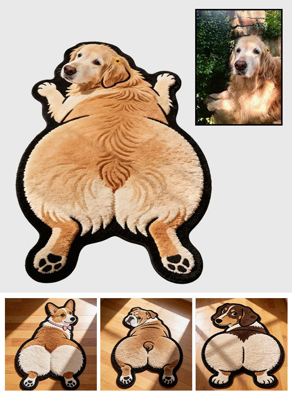 Dog Lovers - Personalized Dog Non-Slip Tufted Rug
