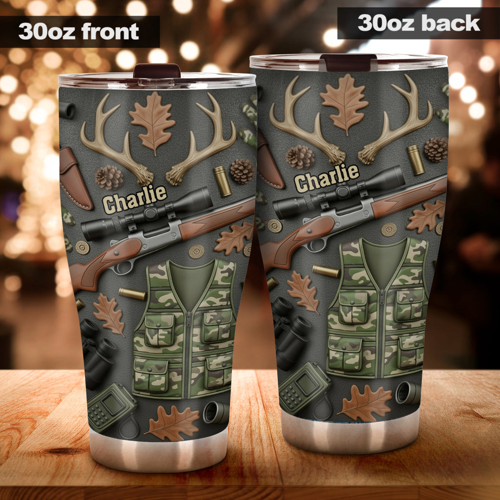 Love Hunting - Personalized Hunting Tumbler