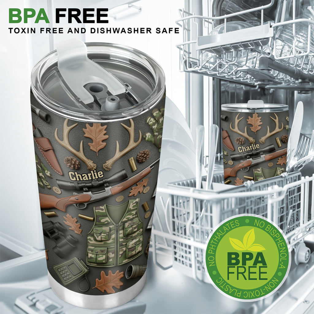 Love Hunting - Personalized Hunting Tumbler