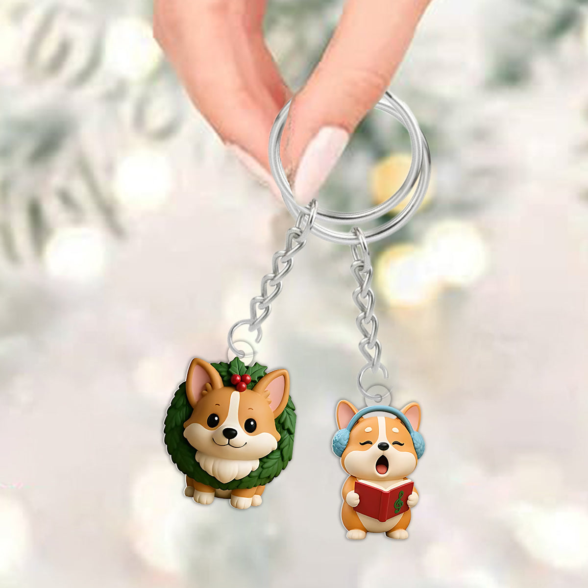 Liebe Corgis – Personalisierter Corgi-Adventskalender mit Ornamenten