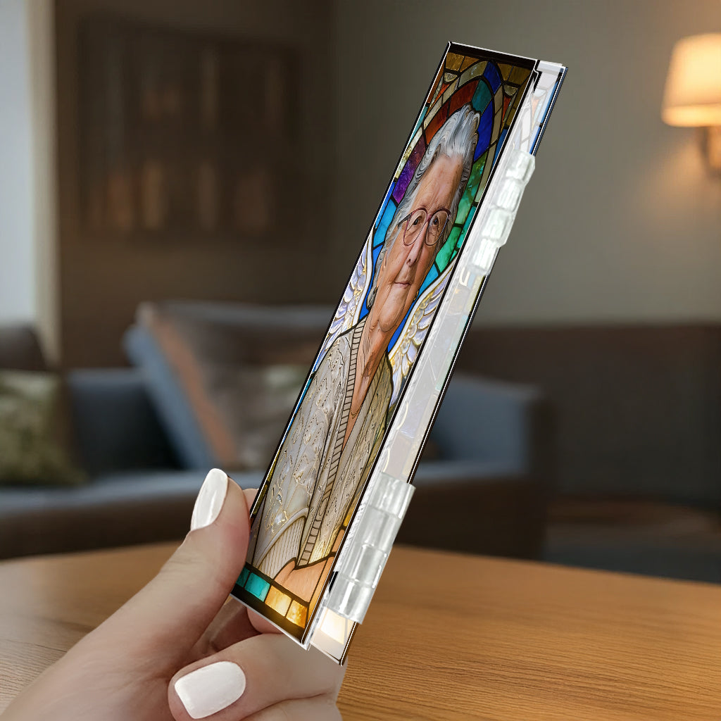 Deine Flügel waren bereit – Personalisiertes Acryl-Diptychon zum Gedenken