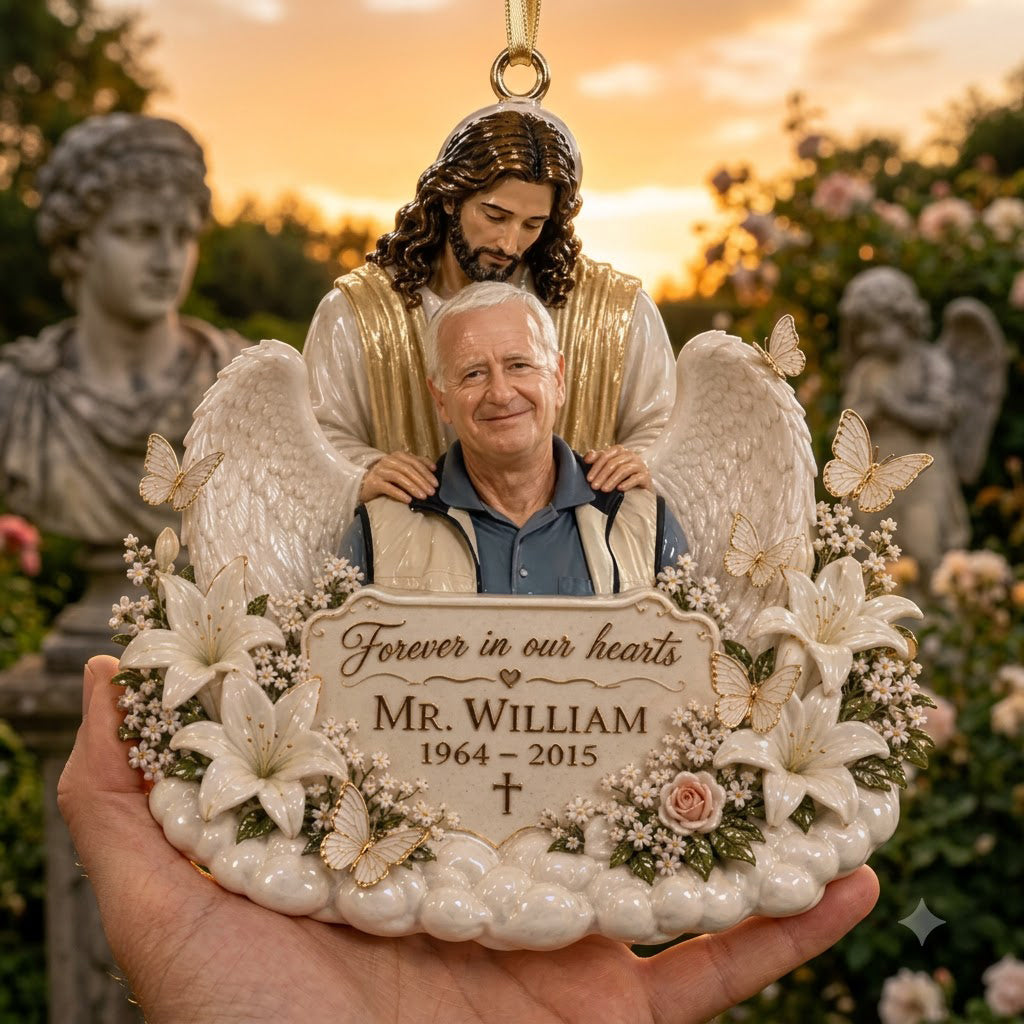 Memorial Gift, Christmas Decor, Gift for Lost of Loved Ones - Personalized Memorial Premium 3D Ornament