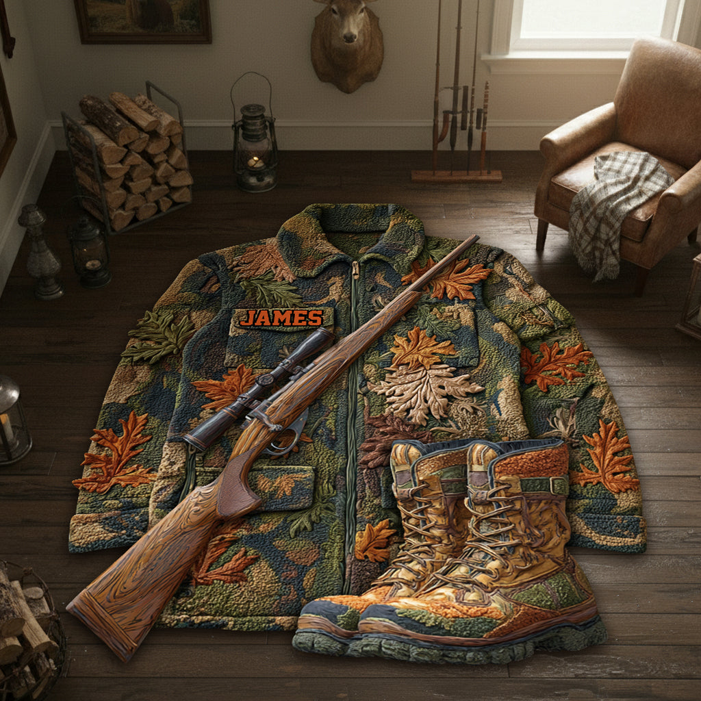 Love Hunting - Personalized Hunting Non-Slip Tufted Rug