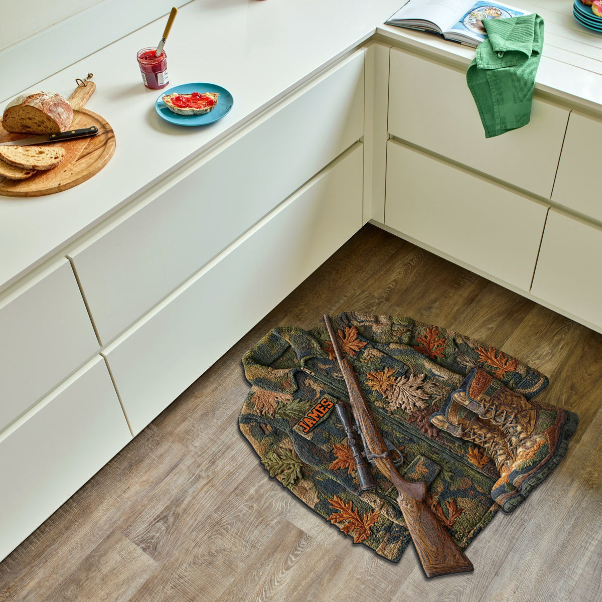 Love Hunting - Personalized Hunting Non-Slip Tufted Rug
