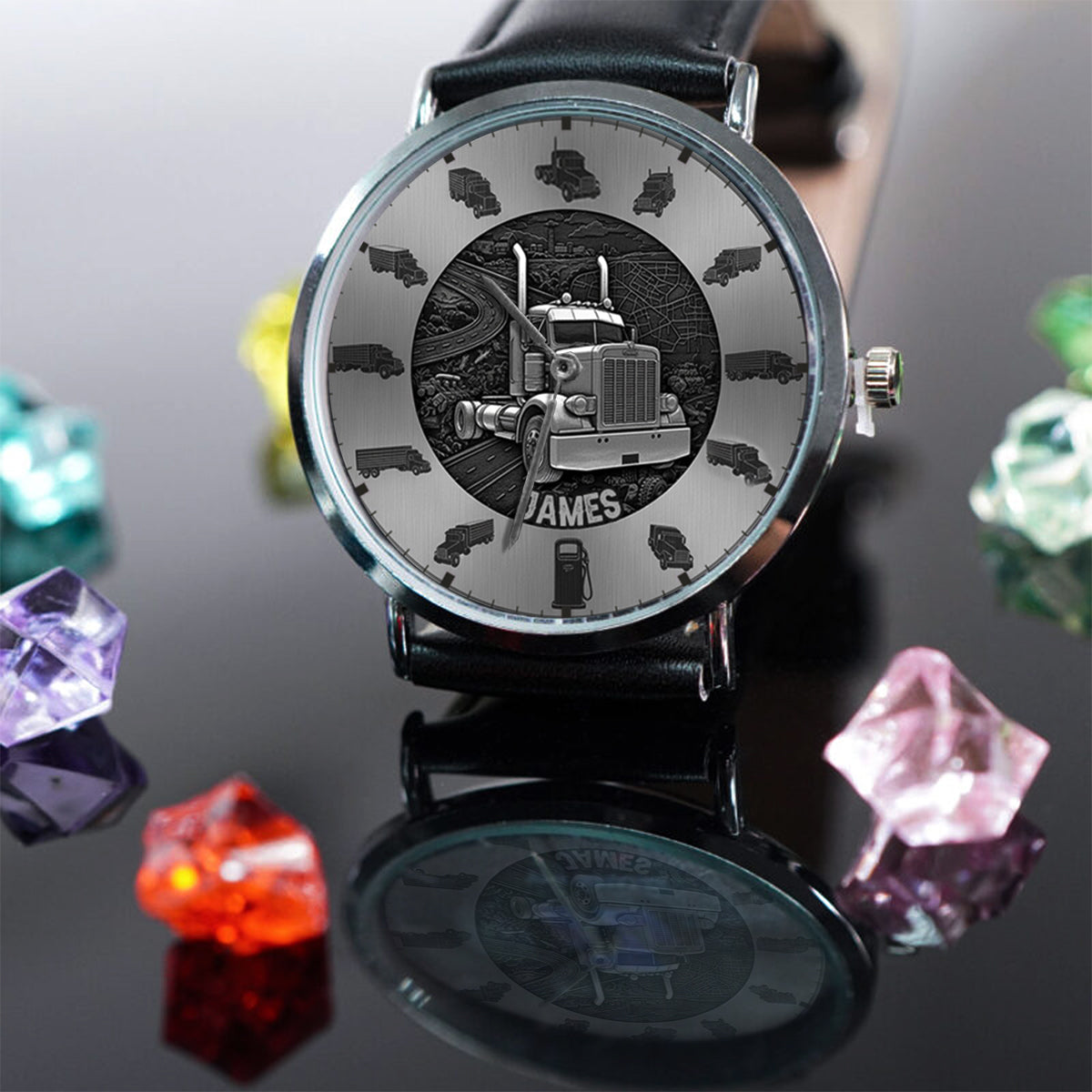 Cool Trucker - Personalized Trucker Hand Watch