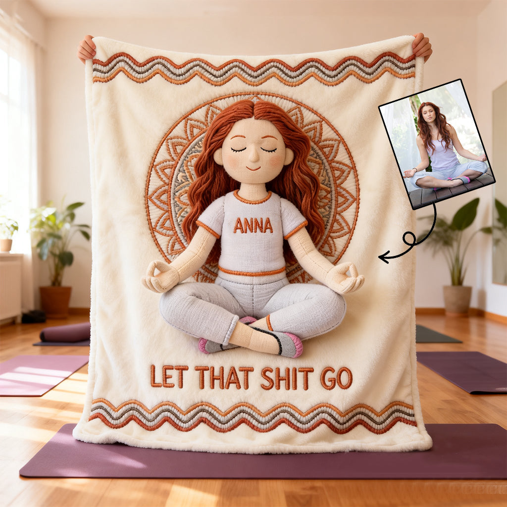 Custom From Any Photo - Personalized Yoga Blanket