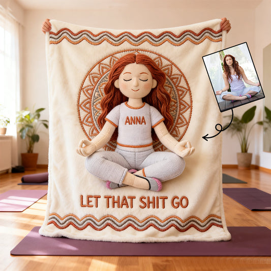 Custom From Any Photo - Personalized Yoga Blanket