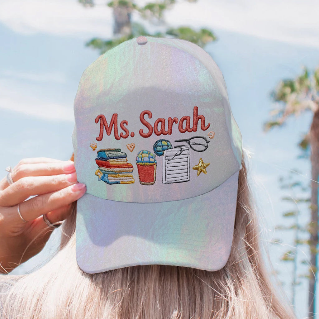 Back To School - Personalized Teacher All Over Print Hoodie & Classic Cap