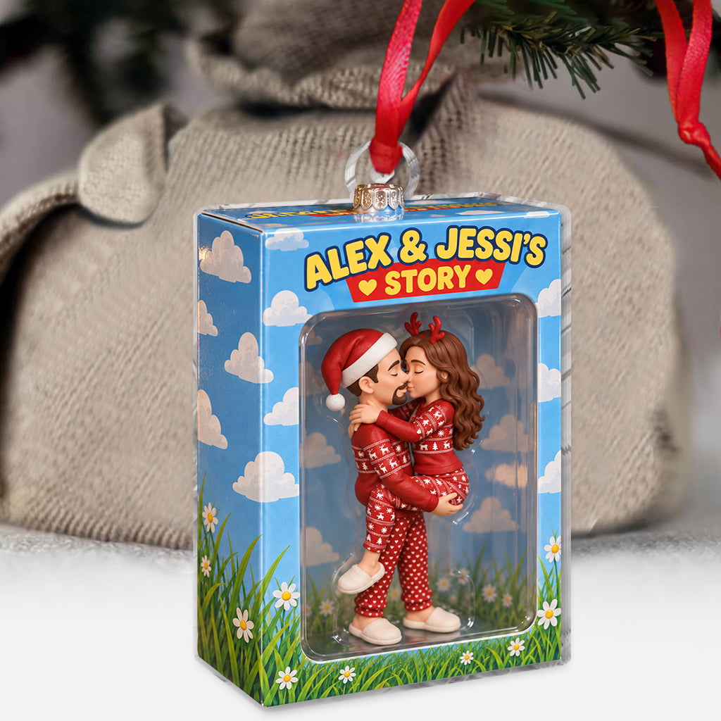 Our Story - Personalized Couple Ornament